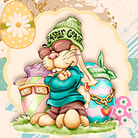 Easter Coast - Digital Stamp
