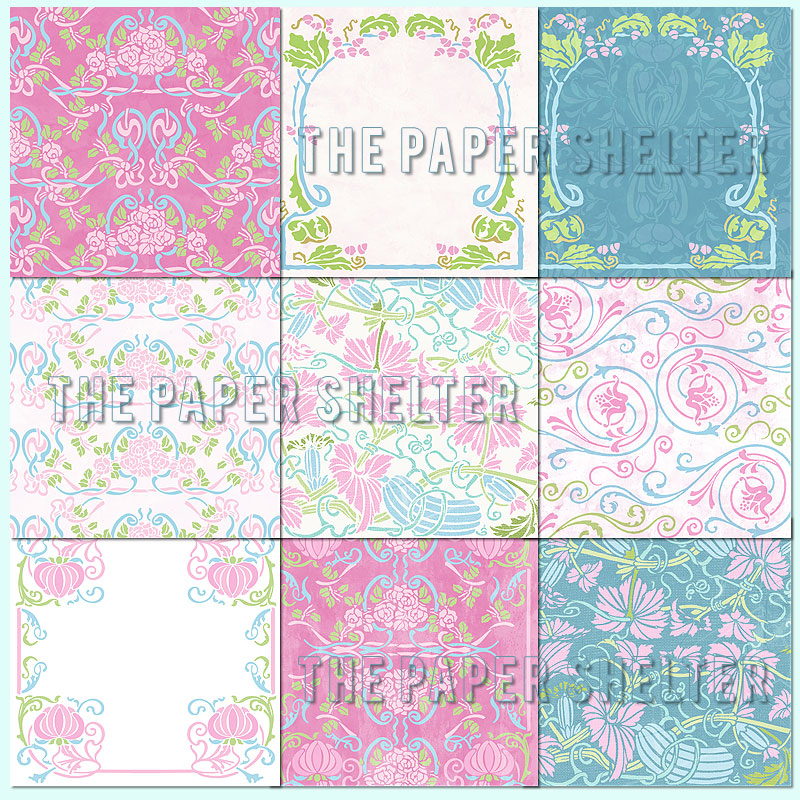 A. Mucha Influence - Spring - "Paper Pack"