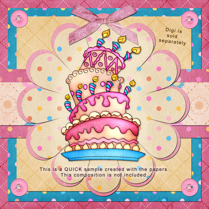 A Curious Cake - "Paper Pack" - Click Image to Close