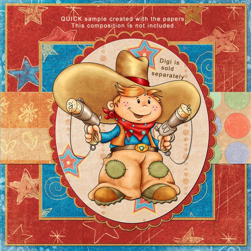 Little Cowboy - "Paper Pack" - Click Image to Close
