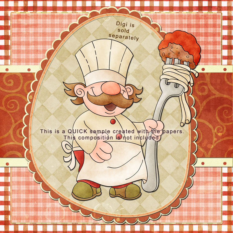 Trattoria Chef - "Paper Pack" - Click Image to Close
