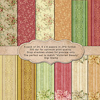 Victorian Beauty - "Paper Pack"