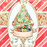A Christmas Diamond - Digital Stamp