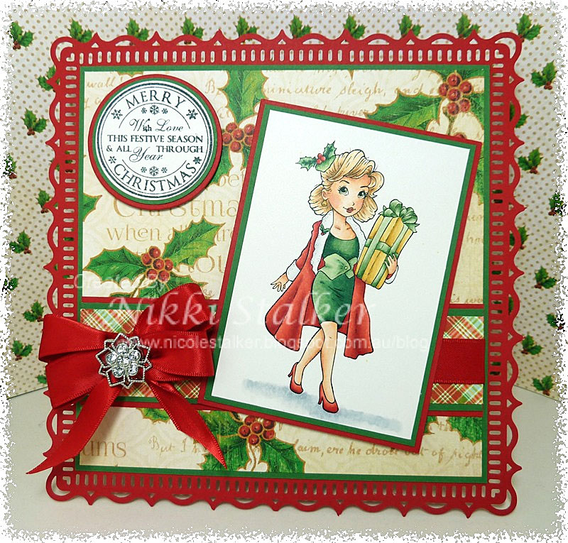 Christmas Shopping - Digital Stamp