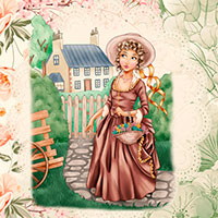 Country Elegance - Digital Stamp