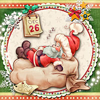 December 26 - Digital Stamp