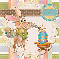 Easter Masterpiece - Digital Stamp