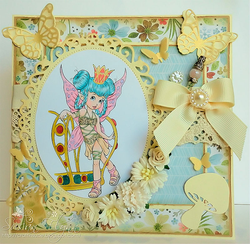 Fairy Queen - Digital Stamp