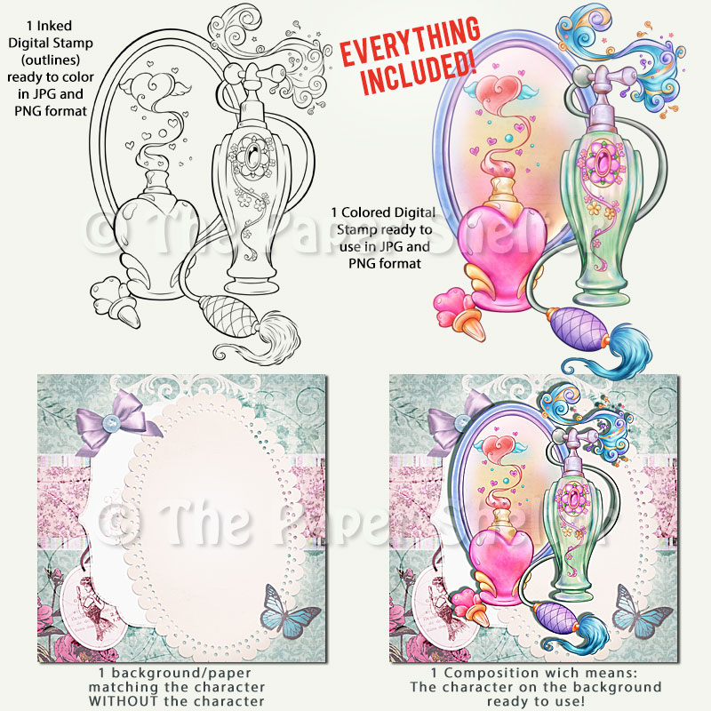 Fantasy Perfumes - Digital Stamp - Click Image to Close