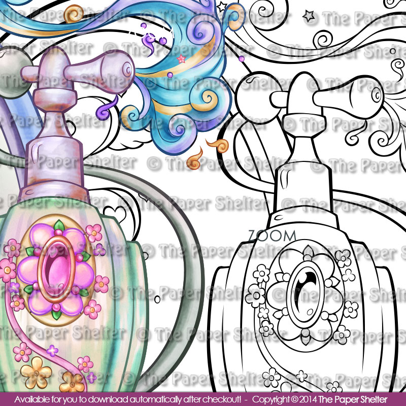 Fantasy Perfumes - Digital Stamp