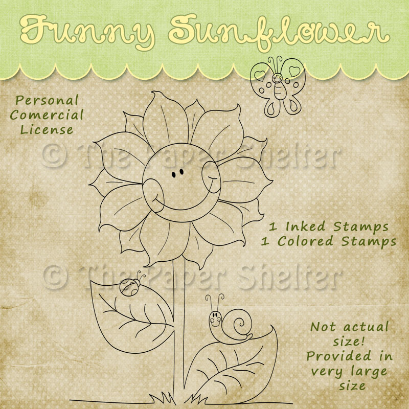 Funny Sunflower - Click Image to Close