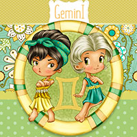 Gemini - Digital Stamp