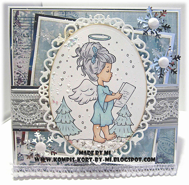 Heavenly Christmas Carol - Digital Stamp - Click Image to Close