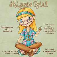 Hippie Girl - Click Image to Close