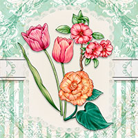 In Bloom - Digital Stamp