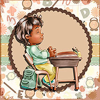 In the Class - Digital Stamp