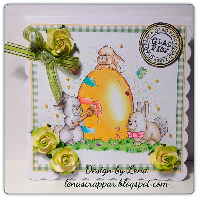 Little Easter Bunnies -Digital Stamp