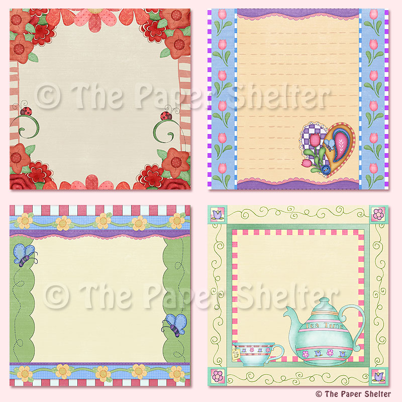 Country Dream - "Paper Pack" and Accesorie Sheet - Click Image to Close