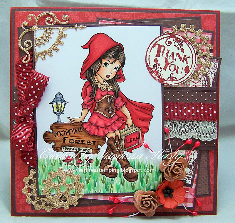 Steampunk Red Riding Hood - Click Image to Close