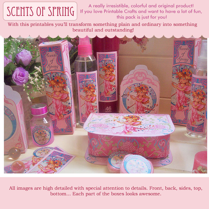 Scents of Spring - Printable Set - Click Image to Close