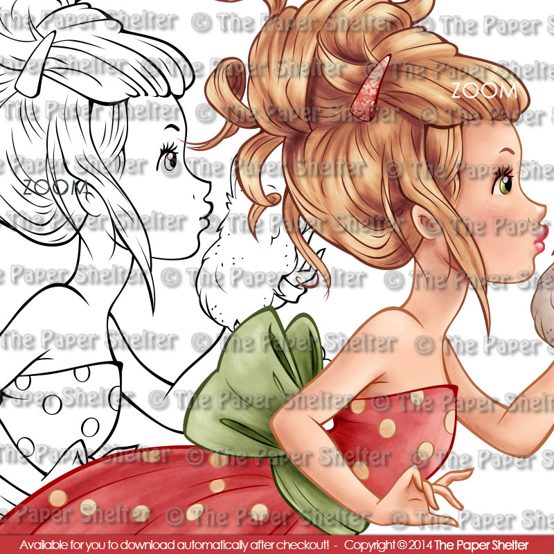 She's Charming - Digital Stamp - Click Image to Close