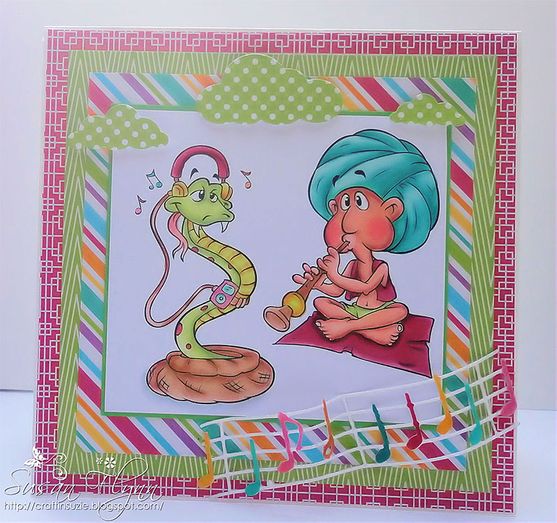 Snake Charmer - Digital Stamp
