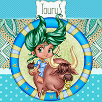 Taurus - Digital Stamp