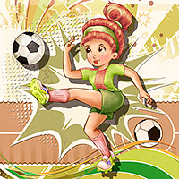 The Best Soccer Player - Digital Stamp