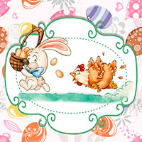 Easter Prank - Digital Stamp