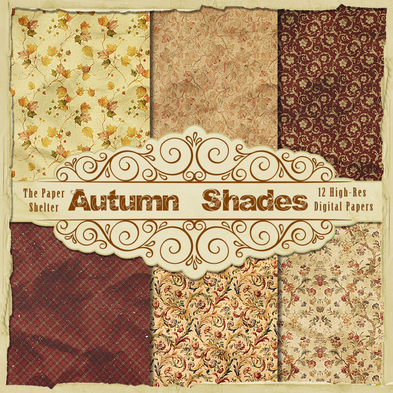 Autumn Shades - "Paper Pack" - Click Image to Close