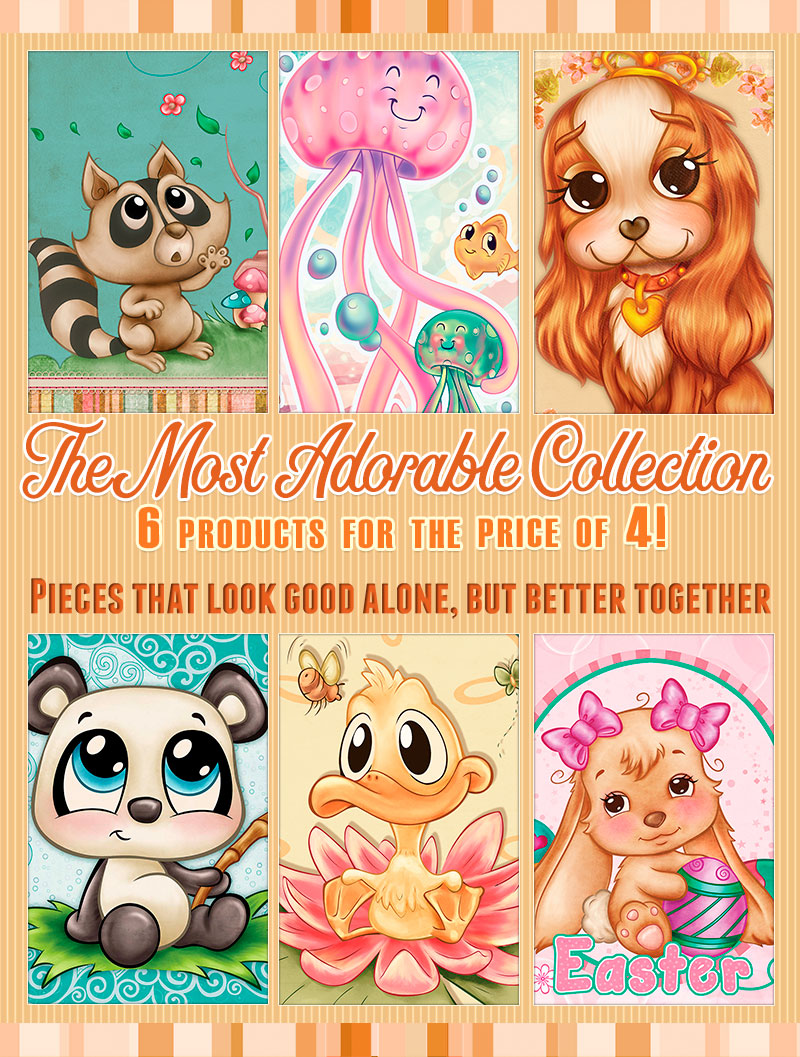 The Most Adorable Collection - 6 products for the price of 4 - Click Image to Close