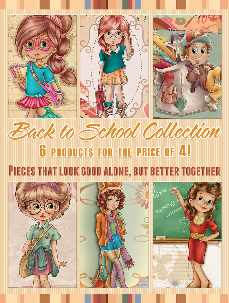 Back to School Collection - 6 products for the price of 4 - Click Image to Close