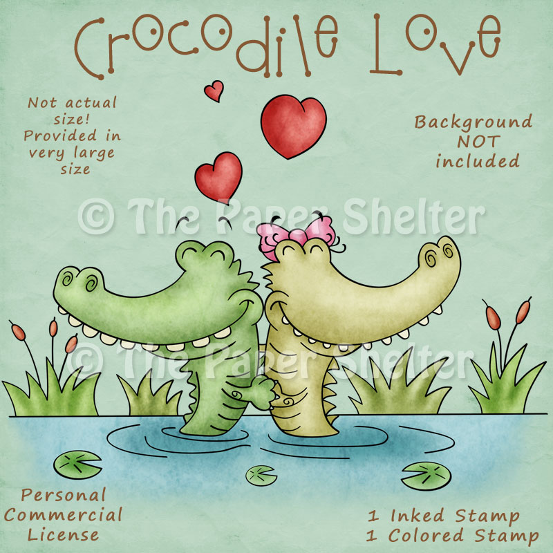 Crocodile Love - Click Image to Close