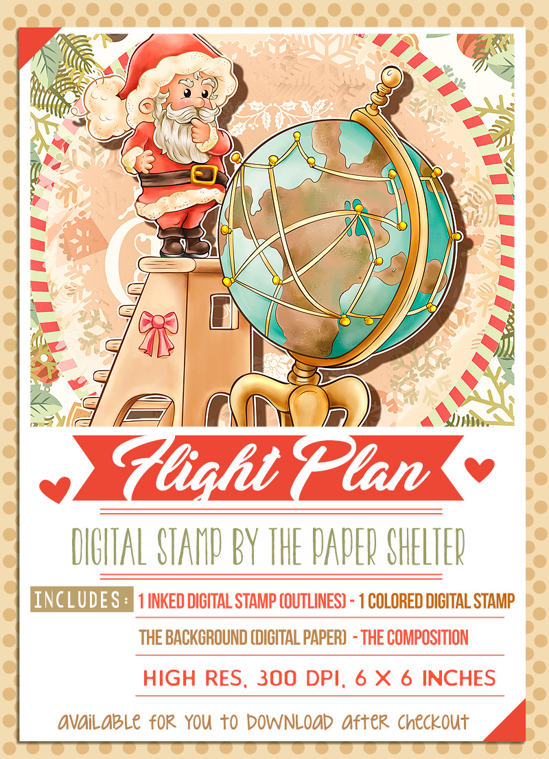 Flight Plan - Digital Stamp - Click Image to Close