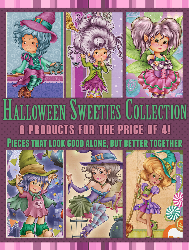 Halloween Sweeties Collection - 6 products for the price of 4 - Click Image to Close