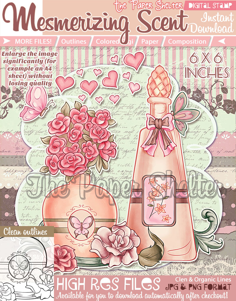 Mesmerizing Scent - Digital Stamp - Click Image to Close