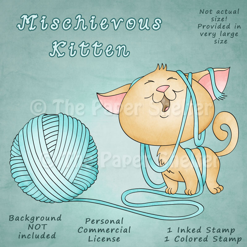 Mischievous Kitten - Click Image to Close