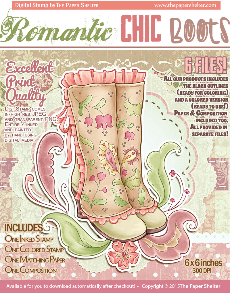 Romantic Chic Boots - Click Image to Close