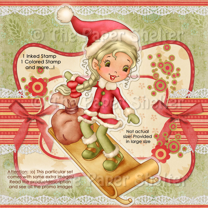 Santa Cute Helper - Click Image to Close