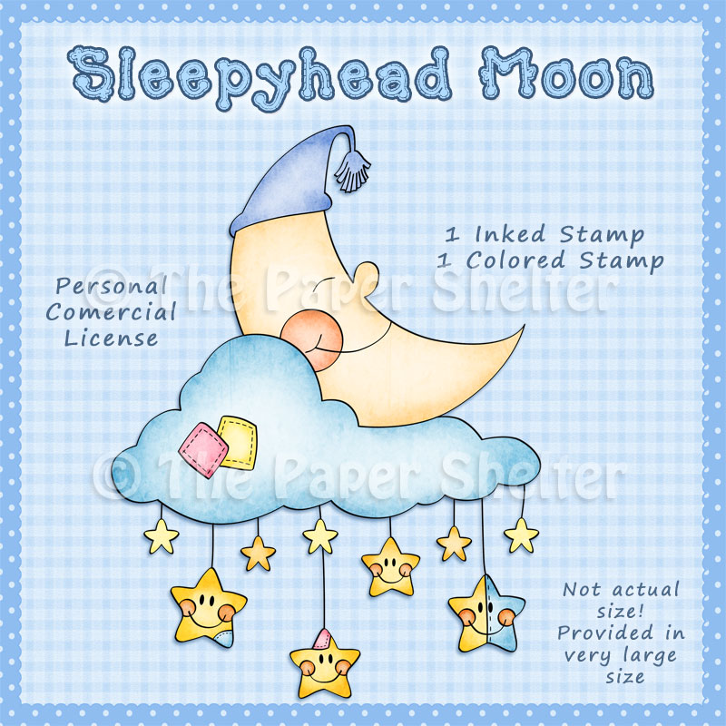 Sleepyhead Moon - Click Image to Close
