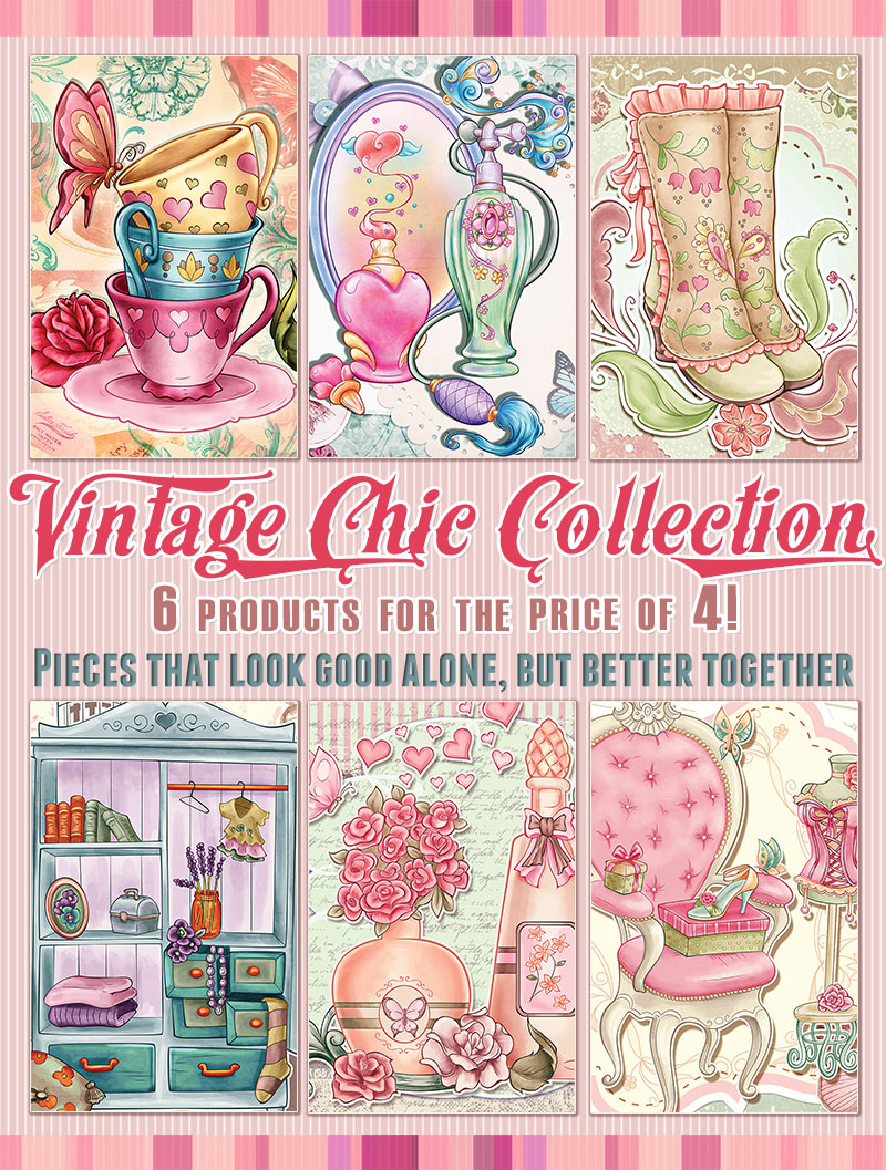 The Vintage Chic Collection - 6 products for the price of 4 - Click Image to Close