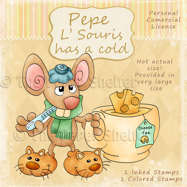 Pepe L'Souris has a cold