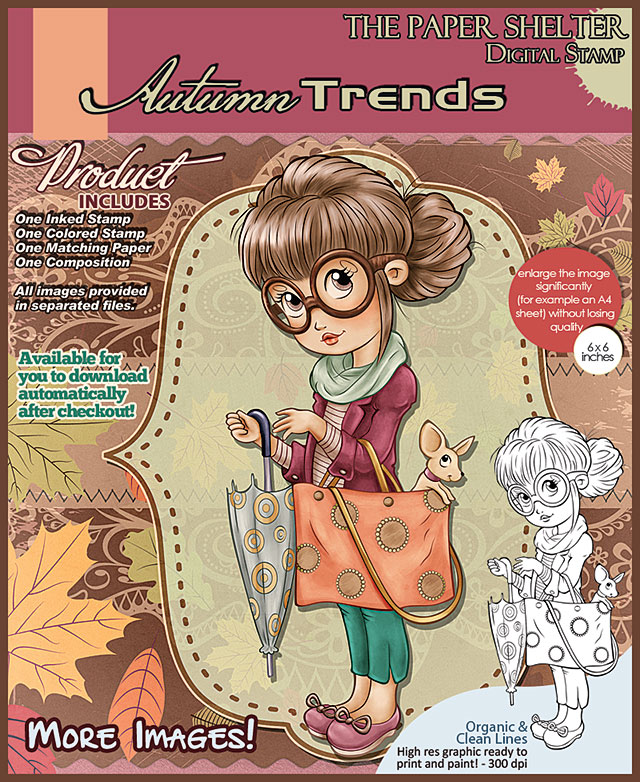 Autumn Trends - Digital Stamp