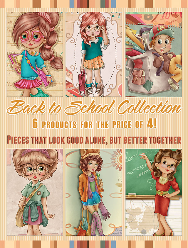 Back to School Collection - 6 products for the price of 4