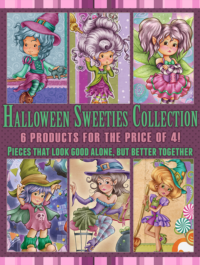 Halloween Sweeties Collection - 6 products for the price of 4