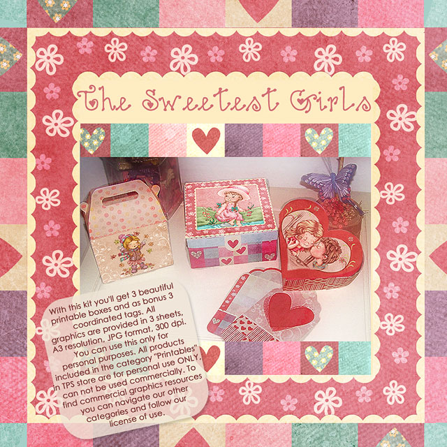 Sweetest Girls - "Printable kit"