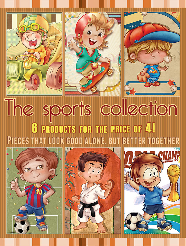 The Sports Collection - 6 products for the price of 4
