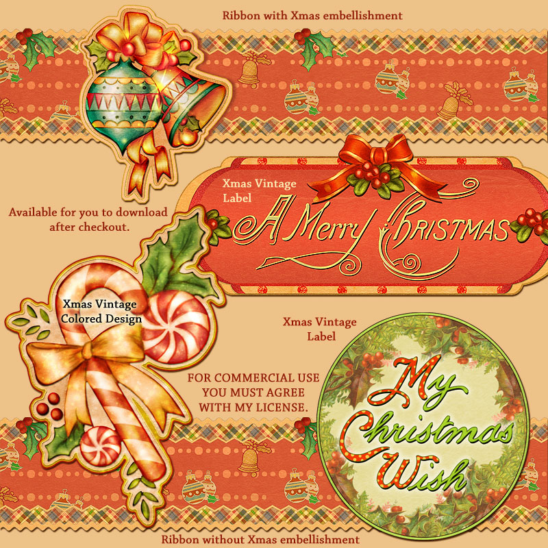 Vintage Xmas Designs - Click Image to Close