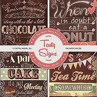 Tasty Signs - Paper Pack