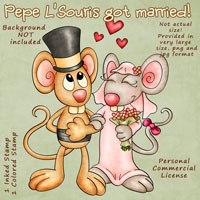 Pepe L´Souris got married!